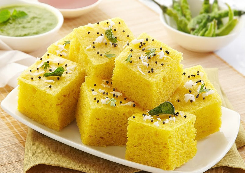 Khaman Dhokla - Traditional Gujarati Snack